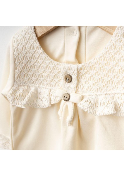 Kız Bebek 0-6 Ay 5 Li Set - Krem fiyatları
