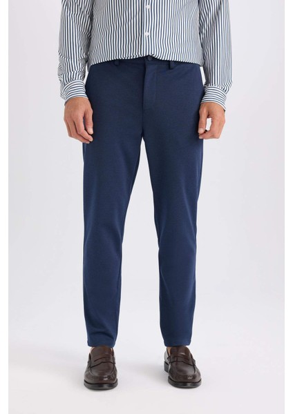 Jogger Düz Paça Her Yöne Esneyen Yazlık Kumaş Pantolon T6317AZ25SP
