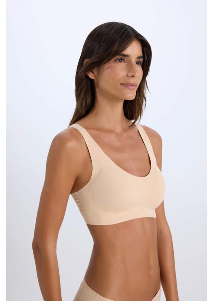 İki Parça Çıkarılabilir Pedli Görünmez Sütyen-Fall in Love B3794AX25SP