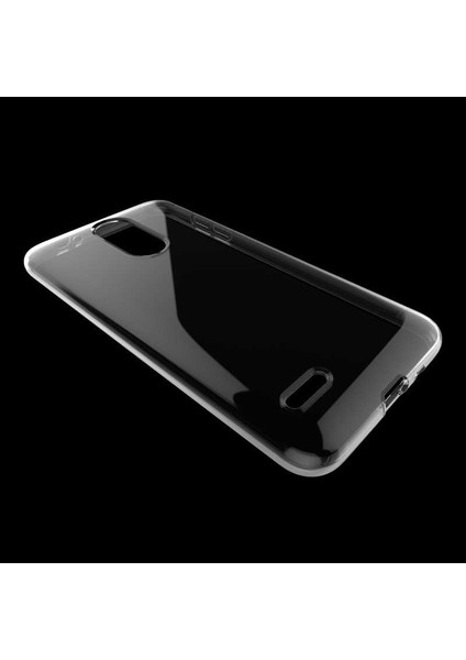Lg K9 Uyumlu Kamera Korumalı Yumuşak Dokulu ve Şık Koruma Şeffaf Kılıf