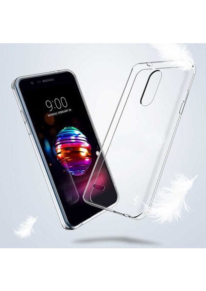 Lg K11 Uyumlu Kamera Korumalı Yumuşak Dokulu ve Şık Koruma Şeffaf Kılıf