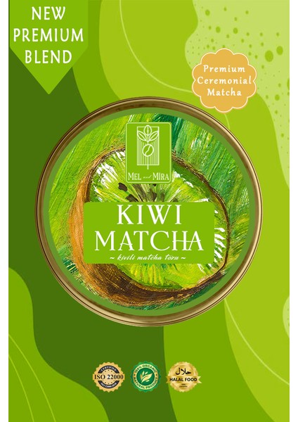 Kivi Aromalı Matcha Tozu 25 gr