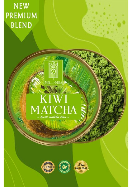 Kivi Aromalı Matcha Tozu 25 gr