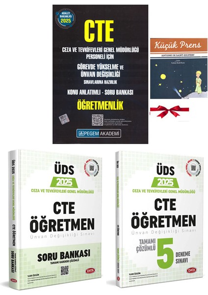 2025 Data Cte Öğretmen Ceza ve Tevkifevleri Genel Müdürlüğü Konu Soru Deneme Sınavı Seti