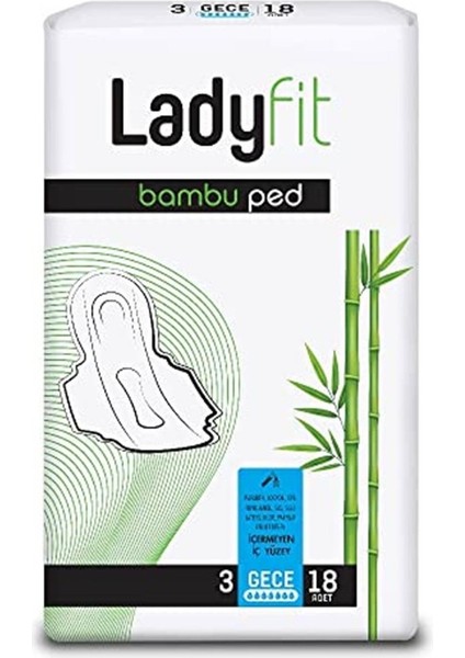 Bambu Ped Gece 18'li x 6 Paket 108 Adet fiyatları