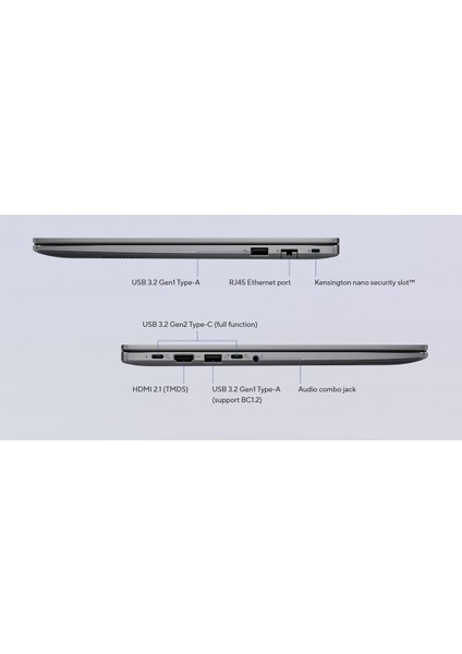 Expertbook P3 P3405CVA Intel Core I7-13620H 16GB Ddr5 1tb SSD Freedos 14" 300NITS Wuxga Intel UHD Dizüstü Bilgisayar