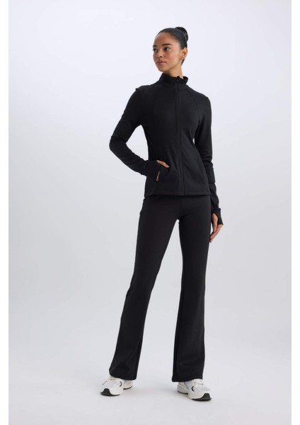 Fit Flare Fit İspanyol Paça Standart Boy Pantolon D7197AX25SP