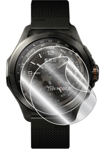 Xiaomi Watch S3 Akıllı Saat Esnek Nano Kırılmaz Ekran Koruyucu(2 Adet)
