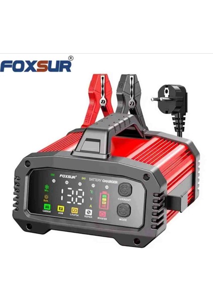 Akü Şarj Cihazı 12V/25A - 24V/15A