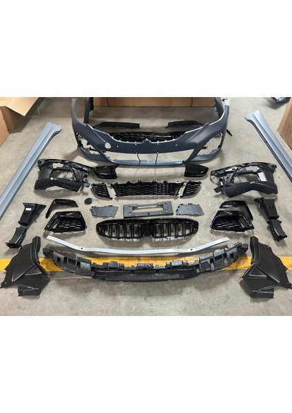 Bmw G20 Ön Tampon ve Panjur Seti M-Tech