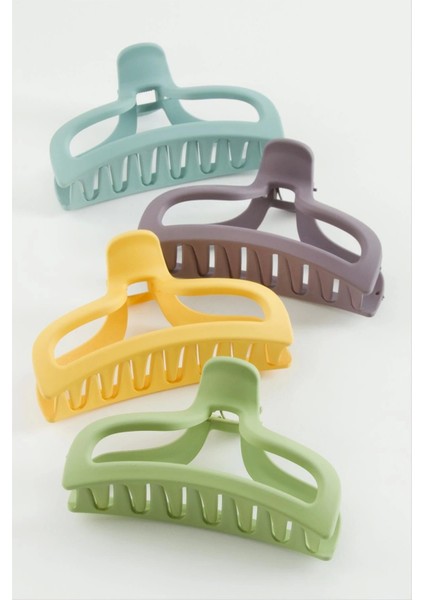 Oval Renkli Mandal Toka 10 cm