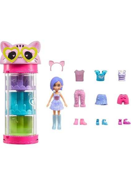 HKW04 Polly Pocket Moda Eğlencesi Oyun Setleri-Mattel fiyatları