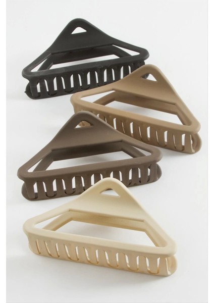 Üçgen Renkli Mandal Toka 12 cm