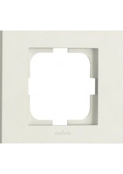 20 Adet Grano Beyaz Tekli Çerçeve 20'li Paket / Set