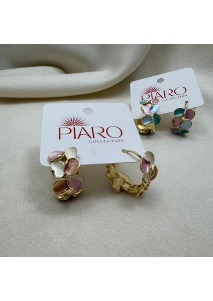 Renkli Çelik Halka Küpe indirimleri