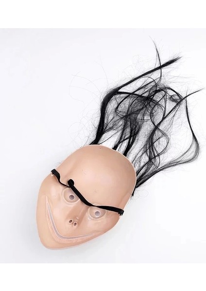 Korkunç Ürpertici Uzun Saçlı Momo Maskesi 24X16 cm (5047) modelleri