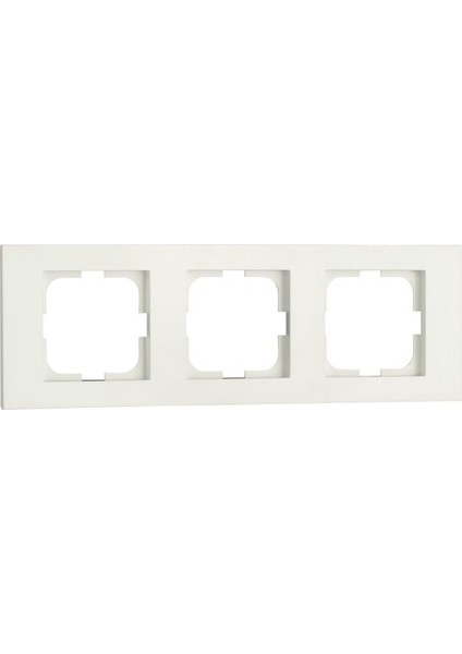 12 Adet Grano Beyaz Üçlü Çerçeve 12'li Paket / Set