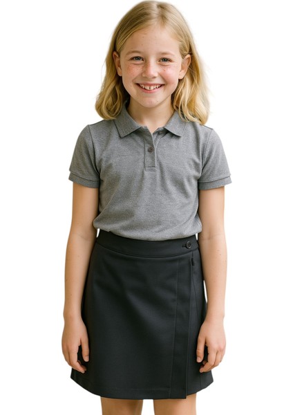 Kanvas Kız Çocuk Şort Etek