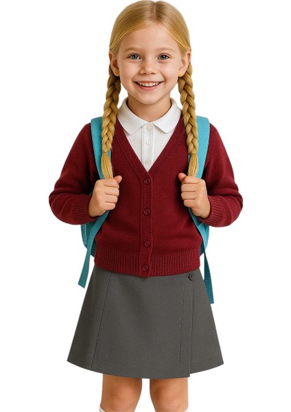 Kanvas Kız Çocuk Şort Etek