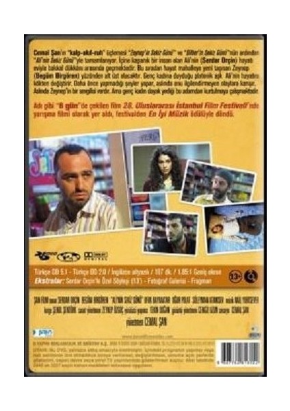 Ali'nin Sekiz Günü DVD