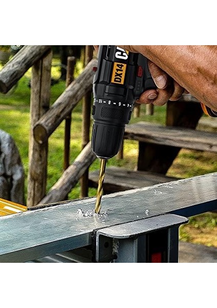 DX14.2 12 Volt/2.0 Ah Li-Ion Çift Akülü Profesyonel Şarjlı Matkap