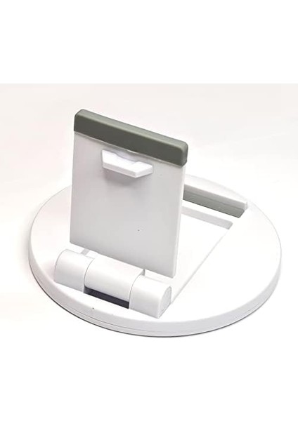 Sabitleyici Telefon Tablet Tutucu Stand Aynalı Açılır Kapanır Kapaklı (Beyaz) fiyatları