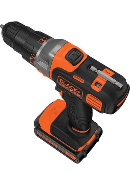 & Decker MT218KB-QW Çift Akülü Vidalama Multievo, Çok Renkli, 18 VOLT/1.5AH Li/ıon