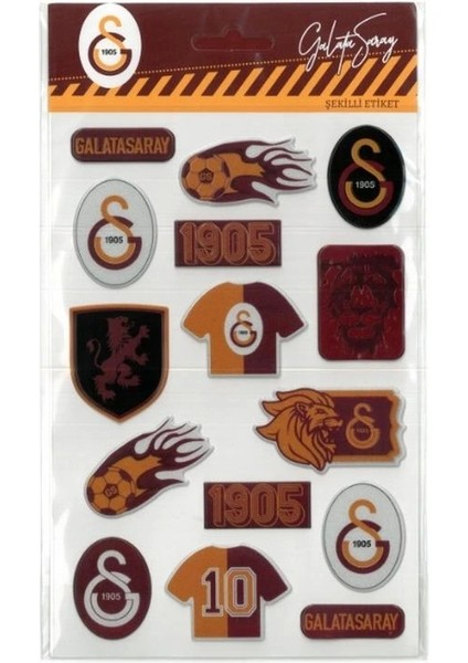 Tmn Galatasaray Şekilli Stıcker 586216