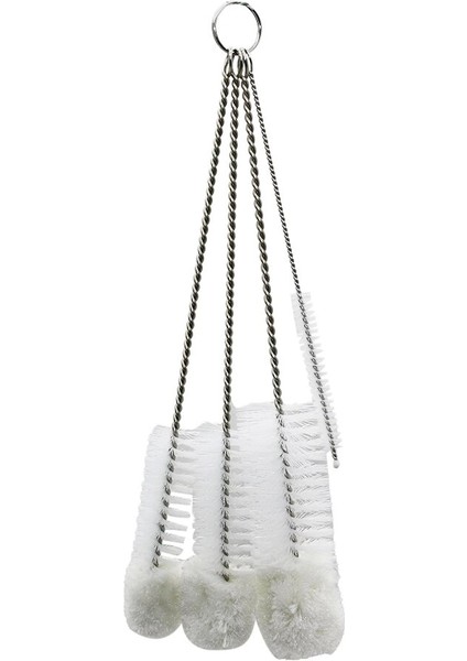 4 Boy Cam Pipet - Şişe - Çaydanlık Temizleme Fırçası Set (5047)