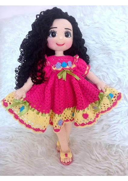 Ezra Bebek Amigurumi Organik Oyuncak