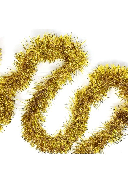 Parti Için Mega Kalın Sim Süs 2 Metre Uzunluk 10 cm Genişlik Altın Ithal (5047) modelleri