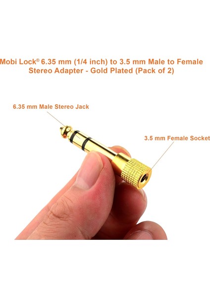 Gold 3.5mm To 6.3mm Çevirici 6.3 mm Erkek 3.5 mm Dişi Adaptör Stereo Kulaklık Mikrofon Amplifiers Guitar Piano Drums Speakers Dönüştürücü modelleri