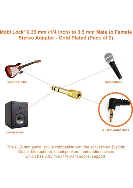 Gold 3.5mm To 6.3mm Çevirici 6.3 mm Erkek 3.5 mm Dişi Adaptör Stereo Kulaklık Mikrofon Amplifiers Guitar Piano Drums Speakers Dönüştürücü fırsatları