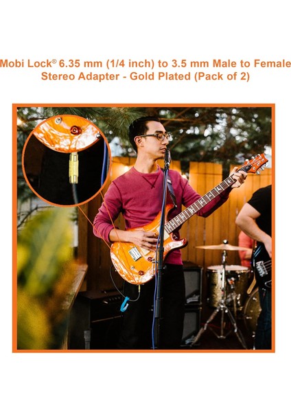 Gold 6.35MM (1/4 Inch) Male To 3.5mm (1/8 Inch) Female Stereo Jack Adapter For 3.5mm Aux Cable Guitar Amplifier Headphone Dönüştürücü indirimleri