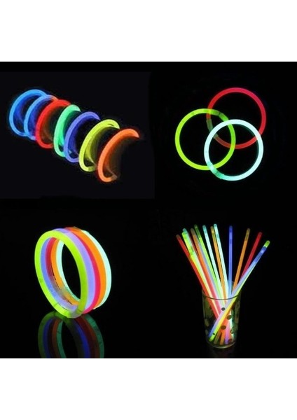 Glow Fosforlu Neon Bileklik 50 Adet (5047) fiyatları