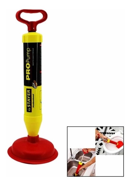 Drain Buster Tuvalet - Lavabo ve Klozet Pompası (5047)