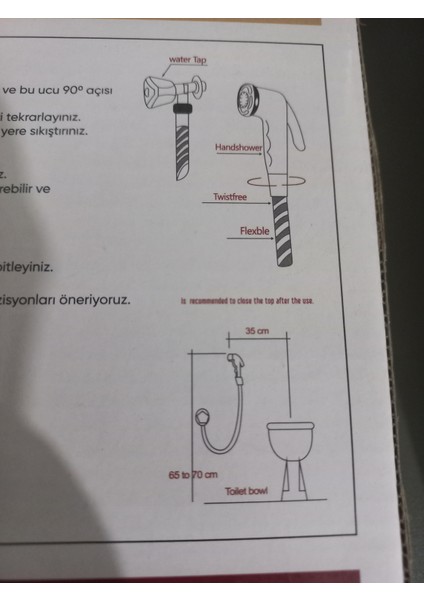 Taharet Duş Seti fiyatları