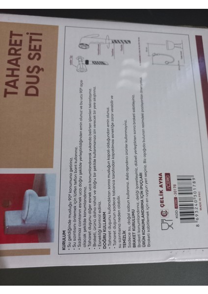 Taharet Duş Seti fırsatları