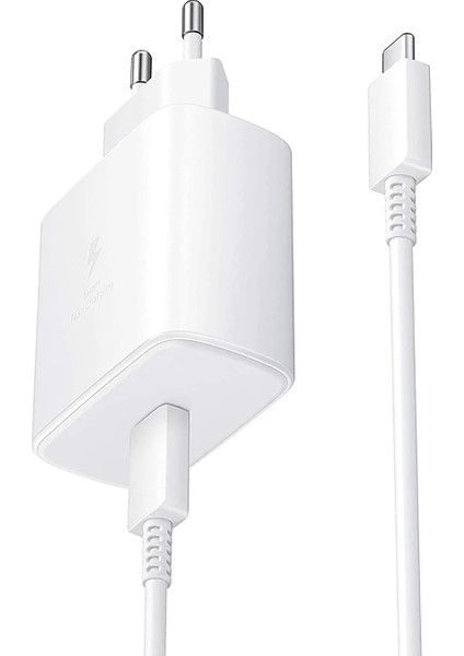 Samsung Galaxy S22 S23 Ultra Uyumlu 45W 5A Süper Hızlı Şarj Aleti Set Adaptör Pd Kablo EP-TA845X fiyatları
