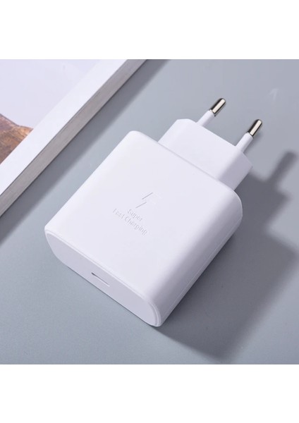 Samsung Galaxy S22 S23 Ultra Uyumlu 45W 5A Süper Hızlı Şarj Aleti Set Adaptör Pd Kablo EP-TA845X fırsatları