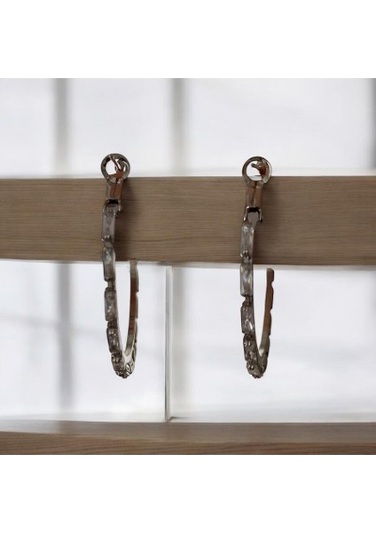 Baget Zirkon Taşlı Klipsli Halka Küpe fiyatları