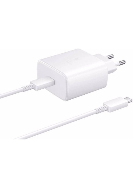 Samsung Galaxy S23 Ultra S24 Ultra Uyumlu 45W Type-C Girişli Süper Hızlı Şarj Aleti Cihaz Seti 45WATT modelleri