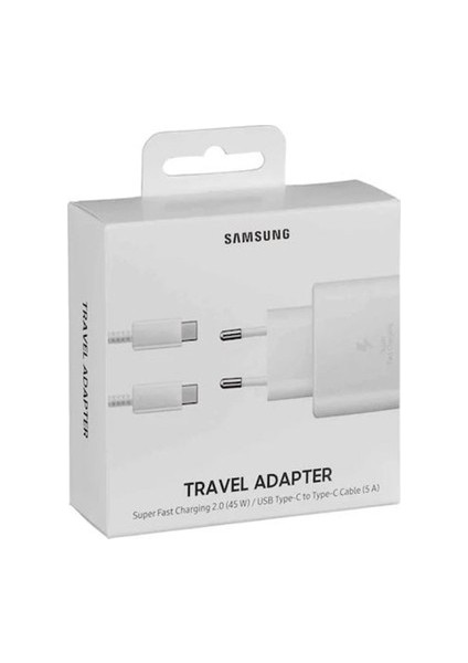 Samsung Galaxy S23 Ultra S24 Ultra Uyumlu 45W Type-C Girişli Süper Hızlı Şarj Aleti Cihaz Seti 45WATT indirimleri