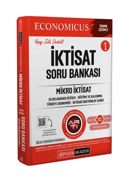 Economicus Mikro Iktisat Tamamı Çözümlü Soru Bankası (Cilt 1) 2025