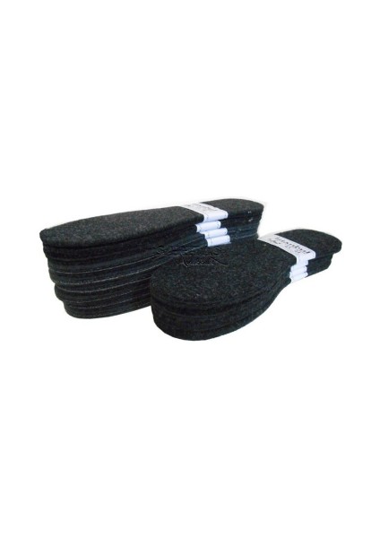 NO-009 Halıflex Siyah Tek Kat Ince Keçe (3791)