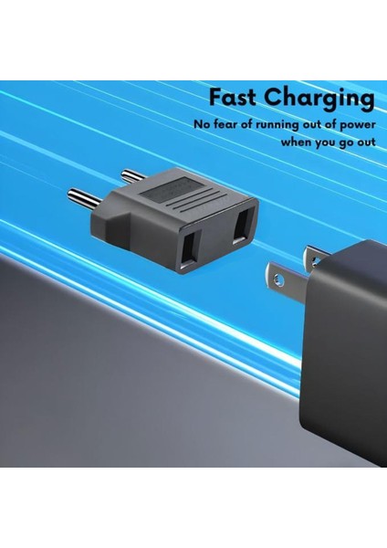 2 Pin Plug Socket Adaptor (Flat Plug) China Thailand Europe Taiwan Japan Italy Korea And Indonesia To India Türkiye Amerikan 110 220V Priz Ucu Jak Çevirici Dönüştürücü fırsatları