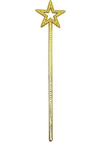 Altın Renk Yıldız Peri Asası Peri Değneği 34 cm 1 Adet (5047) fırsatları
