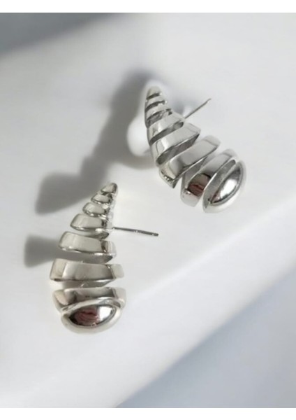 Eni Sezon Silver Botte Drop Damla Küpe Gümüş 3cm fiyatları