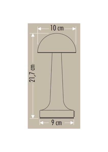 CT-8430 Lizbon (2 Adet) Masa Lambası