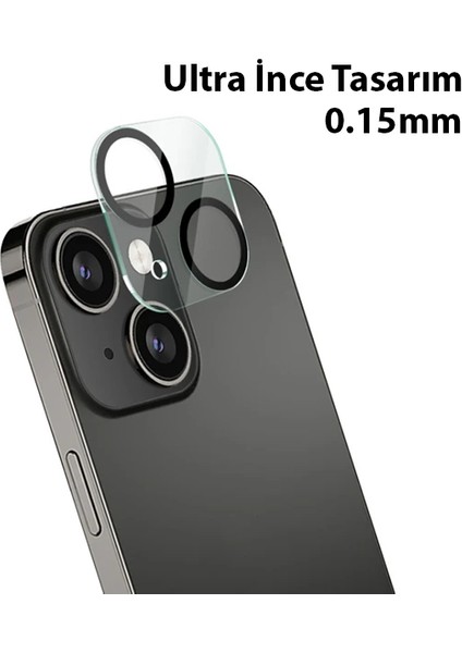 Ally Iphone 13-13 Mini 3D Full Tempered Glass Cam Kamera KORUYUCU-(5775) - MCT9715-3773 fiyatları